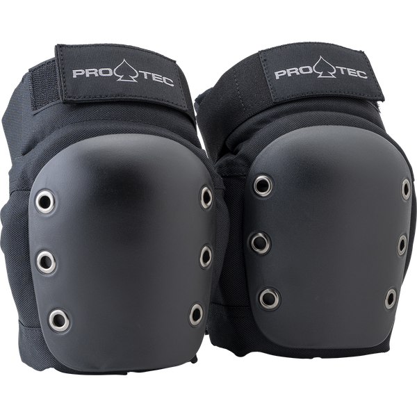 Protec Street 3-Pack Pad Set Adult Black - Black-Black Sheep Skate Shop