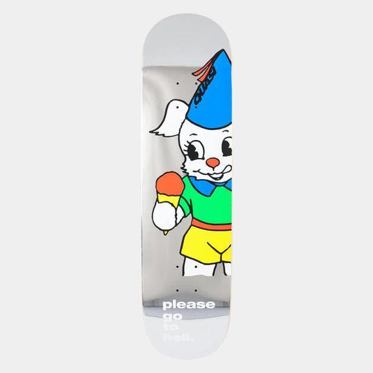 Quasi Skateboards GTH Silver Foil Deck 8.25"-Black Sheep Skate Shop