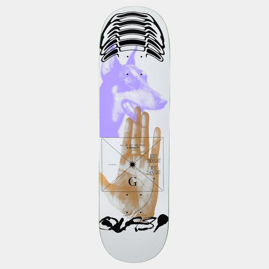 Quasi Skateboards Gilbert Crockett Thoughts Deck 8.5"-Black Sheep Skate Shop