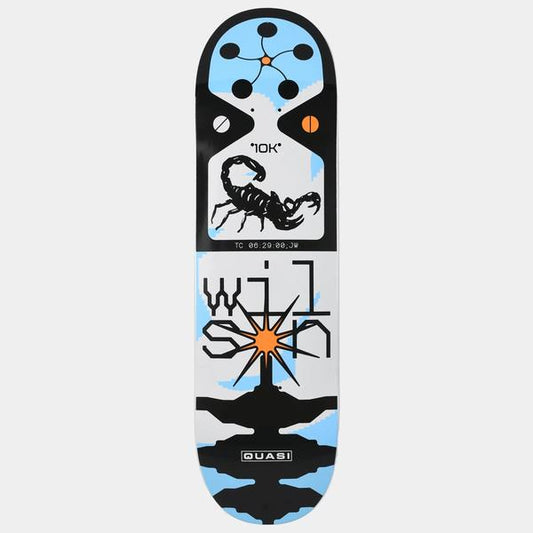 Quasi Skateboards Josh Wilson Y2K Deck 8.75"-Black Sheep Skate Shop