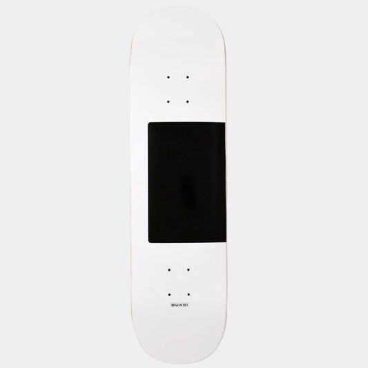 Quasi Skateboards Proto Deck 8.25" White - Black-Black Sheep Skate Shop