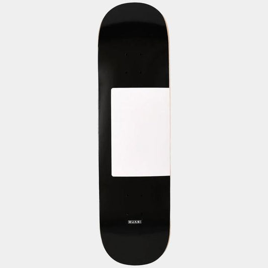 Quasi Skateboards Proto Deck 8.5" Black - White-Black Sheep Skate Shop
