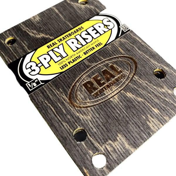 Real 3-Ply Wood Universal Riser Pad 1/8"-Black Sheep Skate Shop