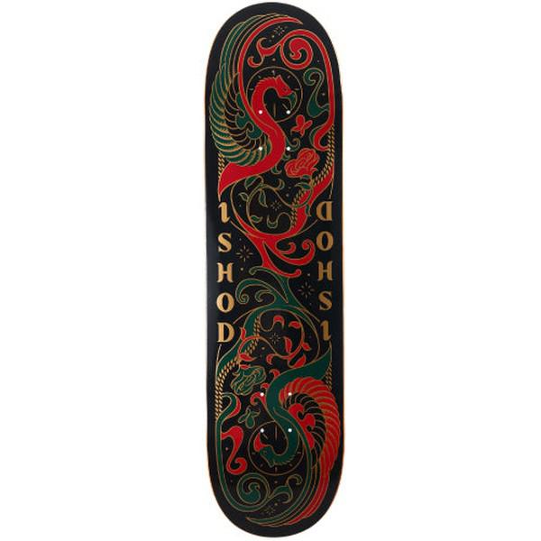 Real Skateboards Ishod Wair Illuminated Twin Tail Deck 8.25"-Black Sheep Skate Shop