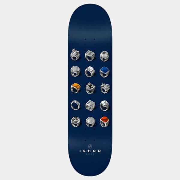 Real Skateboards Ishod Wair Jeweler Twin Tail Deck 8.5"-Black Sheep Skate Shop