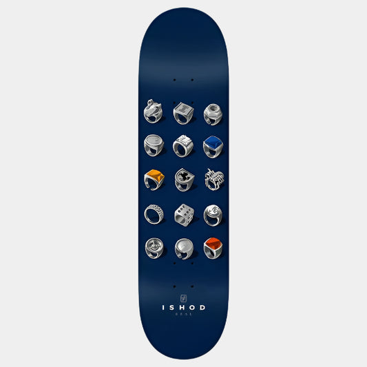 Real Skateboards Ishod Wair Jeweler Twin Tail Deck 8.5"-Black Sheep Skate Shop