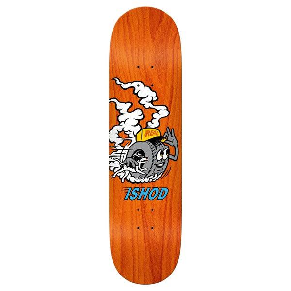 Real Skateboards Ishod Wair Mascot Easy Rider Twin Tail Deck 8.25"-Black Sheep Skate Shop