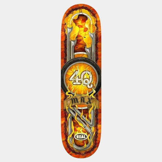Real Skateboards Max Schaaf 4Q Cathedral Deck 8.5"-Black Sheep Skate Shop