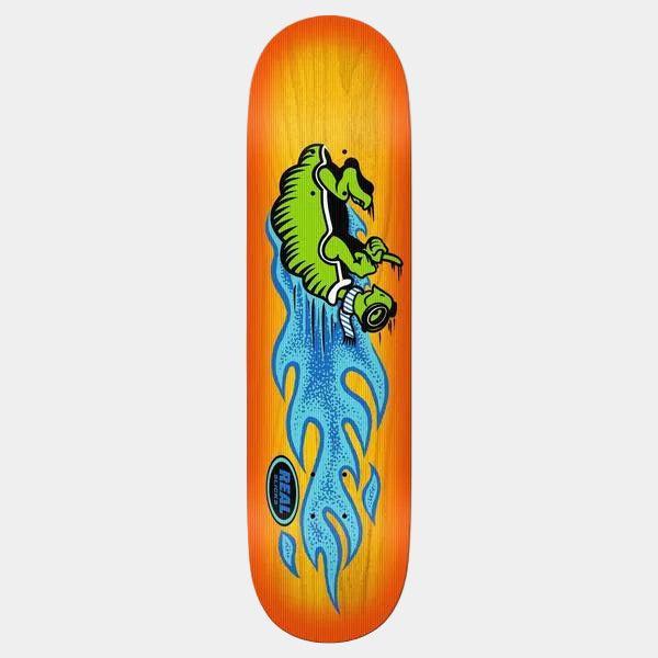 Real Skateboards Team Embossed Slick Bottom Deck 8.25"-Black Sheep Skate Shop