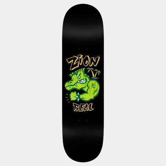 Real Skateboards Zion Wright Bad Gator Heavyweight Deck 8.5"-Black Sheep Skate Shop