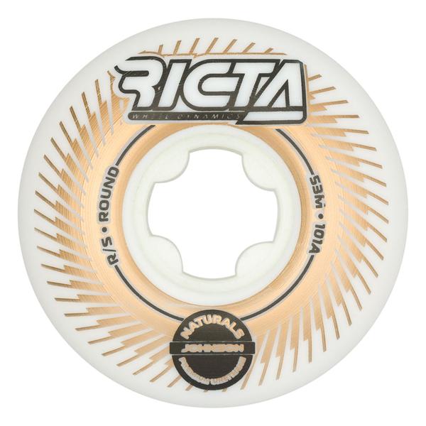 Ricta Wheels Blake Johnson Impeller Pro Naturals Round 53mm 101a White-Black Sheep Skate Shop