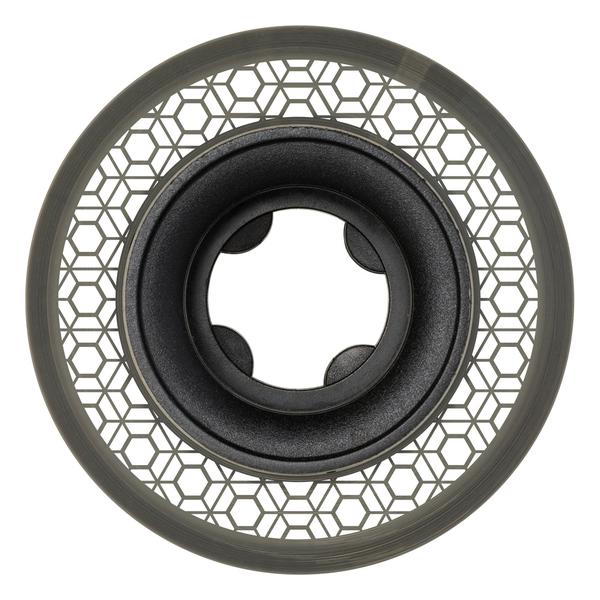 Ricta Wheels Crystal Cores Wide 53mm 95a Clear Black-Black Sheep Skate Shop