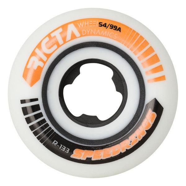 Ricta Wheels Speedrings Wide Naturals 54mm 99a White-Black Sheep Skate Shop