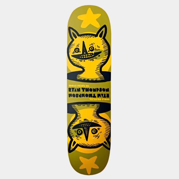 Roger Skate Co. Ryan Thompson Twin Tunnel Symmetrical Deck 8.5"-Black Sheep Skate Shop