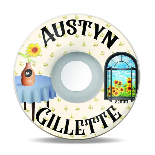 SML Wheels Austyn Gillette Still Life Series OG Formula 52mm 99a White-Black Sheep Skate Shop
