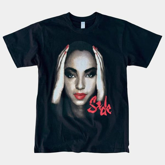 Sade Face 2 Face T-Shirt Black-Black Sheep Skate Shop