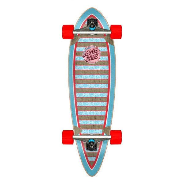 Santa Cruz Decoder Wave Pintail Cruiser Longboard Complete 33"-Black Sheep Skate Shop