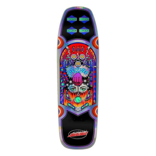 Santa Cruz Fabiana Delfino Pinball Deck 9.14"-Black Sheep Skate Shop