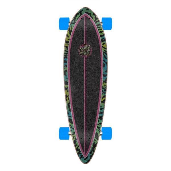 Santa Cruz Obscure Dot Pintail Cruiser Longboard Complete 9.2