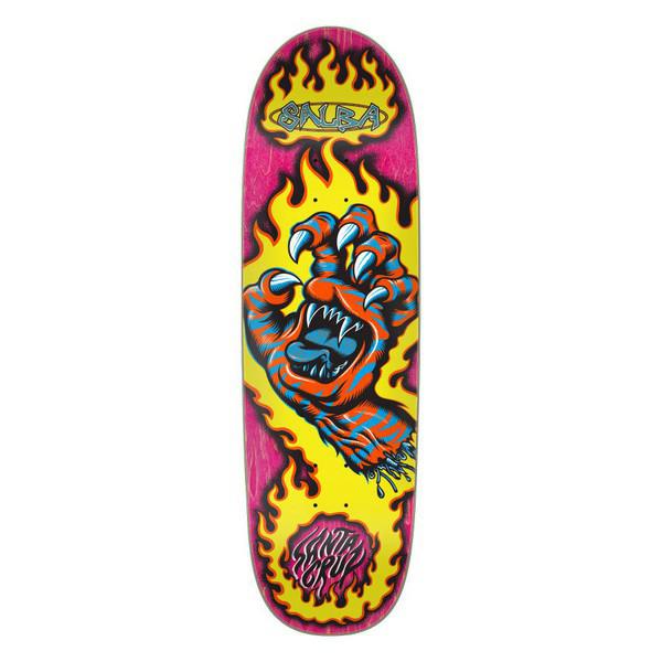 Santa Cruz Skateboards Salba Tiger Hand Shaped Deck 9.25"-Black Sheep Skate Shop