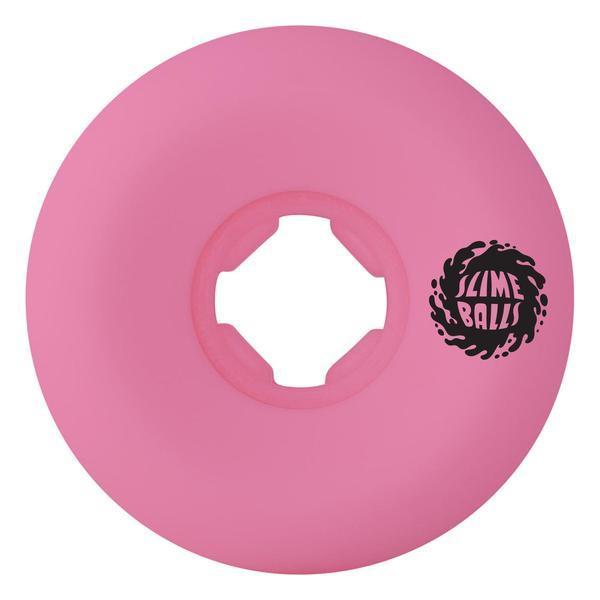 Santa Cruz Slime Balls Tear Away Maggots Wheels 54mm 97a Neon Pink-Black Sheep Skate Shop