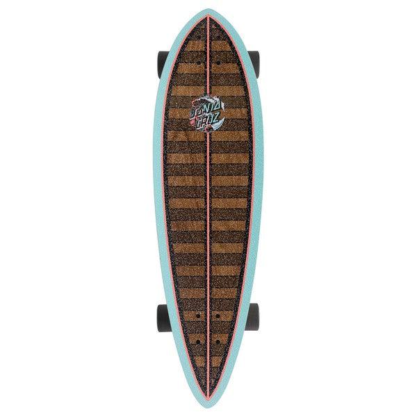 Santa Cruz Wave Dot Splice Pintail Cruiser Longboard Complete 9.2" x 33"-Black Sheep Skate Shop