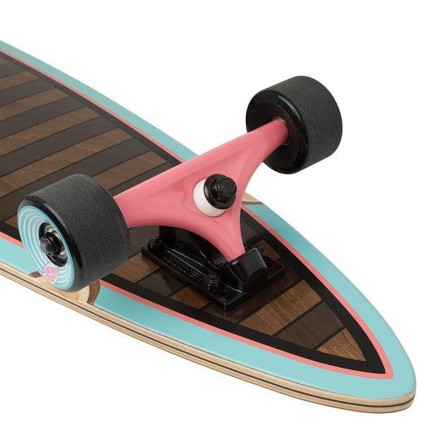 Santa Cruz Wave Dot Splice Pintail Cruiser Longboard Complete 9.2" x 33"-Black Sheep Skate Shop