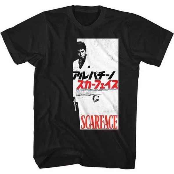 Scarface Small Japan Cover Tee Black-Black Sheep Skate Shop