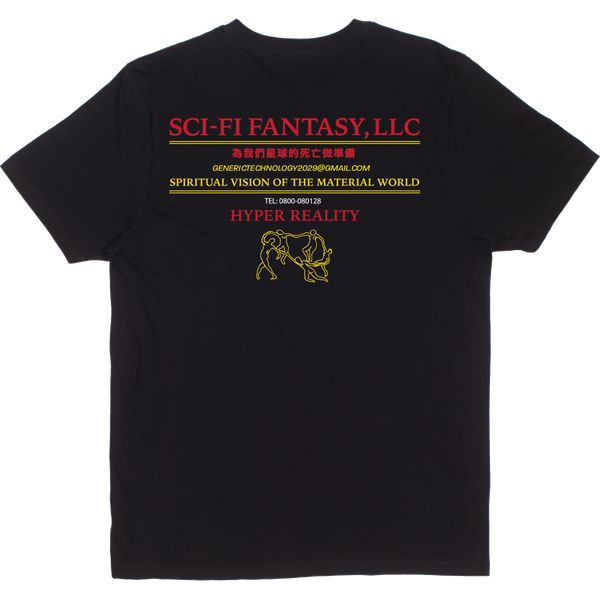 Sci-Fi Fantasy Dance T-Shirt Black-Black Sheep Skate Shop