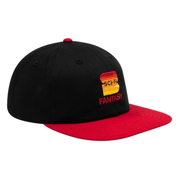 Sci-Fi Fantasy Skateboads "S" Hat Black - Red-Black Sheep Skate Shop