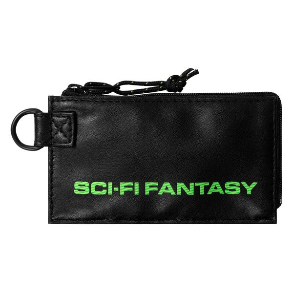 Sci-Fi Fantasy Skateboards Card Holder Wallet Black-Black Sheep Skate Shop