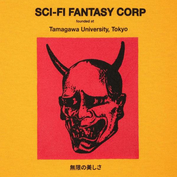 Sci-Fi Fantasy Skateboards Tamagawa T-Shirt Gold-Black Sheep Skate Shop