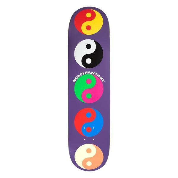 Sci-Fi Fantasy Skateboards Yin Yang Deck 8.38"-Black Sheep Skate Shop