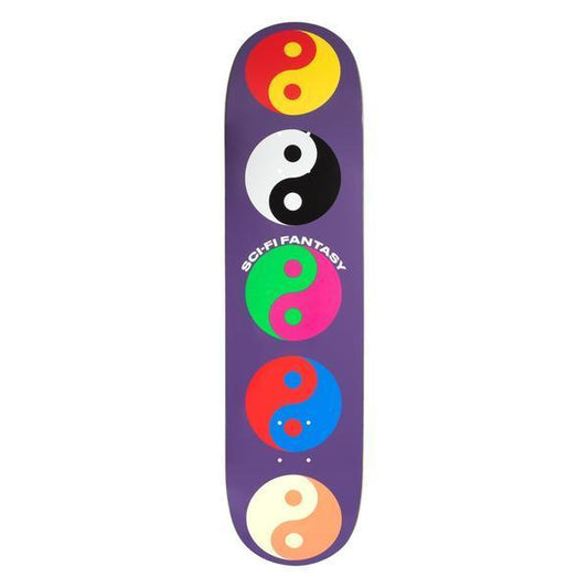 Sci-Fi Fantasy Skateboards Yin Yang Deck 8.38"-Black Sheep Skate Shop