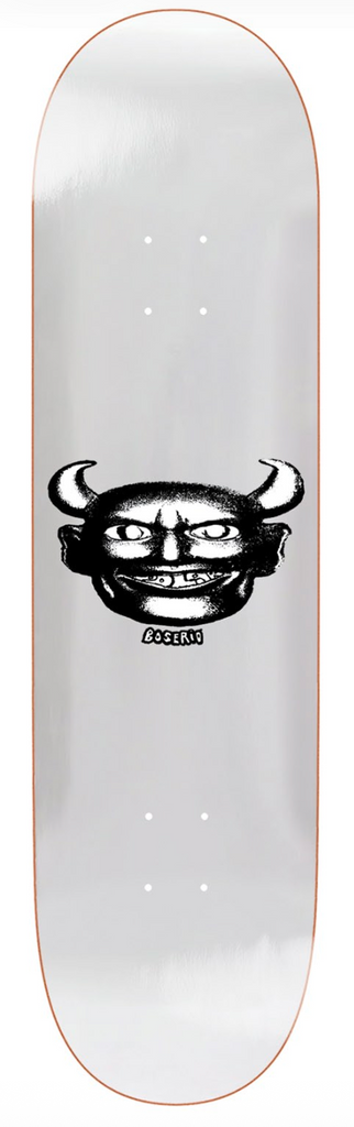Polar Skate Co. Nick Boserio Silver Devil Deck 8.5"