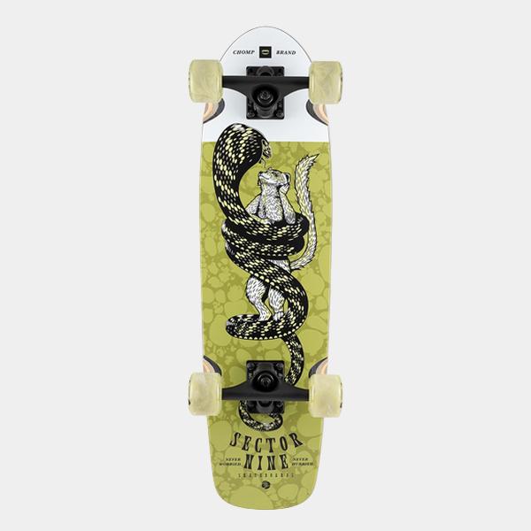 Sector 9 Cape Jammer Cobra Cruiser Complete 28.5"-Black Sheep Skate Shop