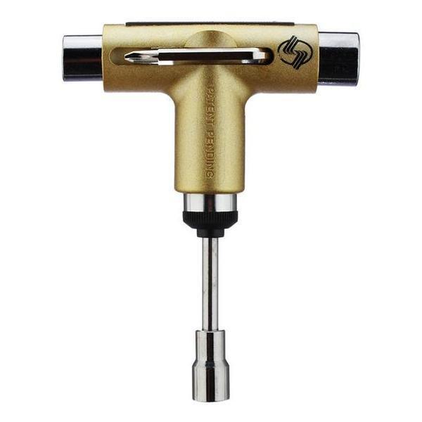 Silver Premium Ratchet Skateboard Tool Gold-Black Sheep Skate Shop
