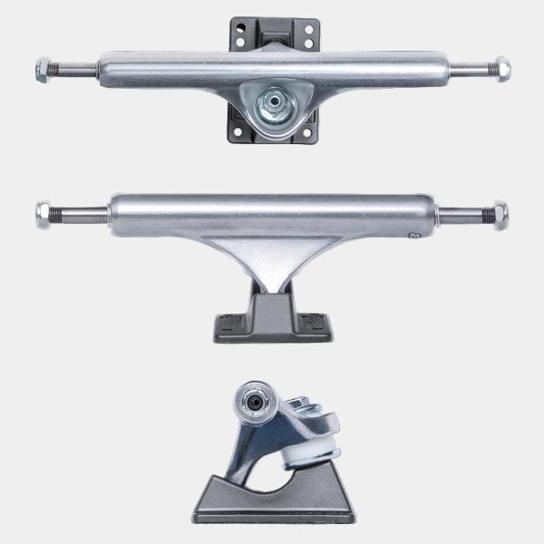 Slappy ST1 Hollow Lights Truck Set 8.5 Polished - Gunmetal-Black Sheep Skate Shop