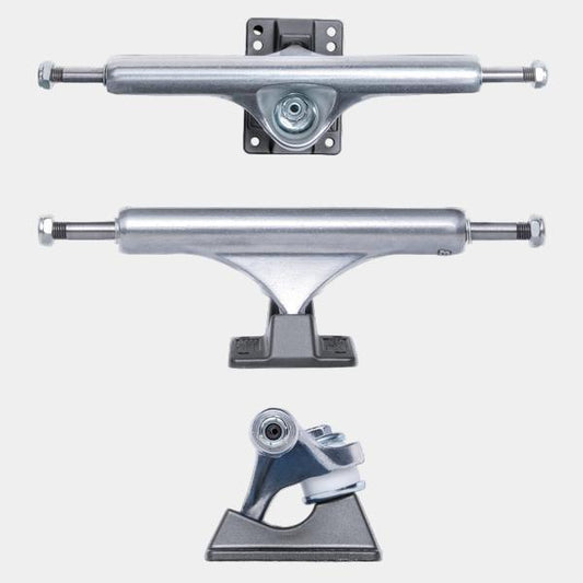 Slappy ST1 Hollow Lights Truck Set 8.5 Polished - Gunmetal-Black Sheep Skate Shop