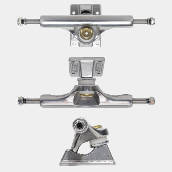 Slappy ST1 Inverted Hollow Lights Ultra Low Kingpin Truck Set 8.25 Polished-Black Sheep Skate Shop