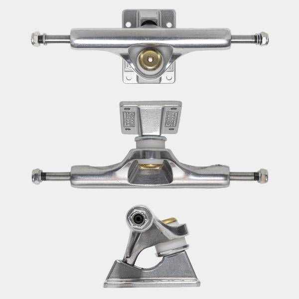 Slappy ST1 Inverted Hollow Lights Ultra Low Kingpin Truck Set 8.5 Polished-Black Sheep Skate Shop