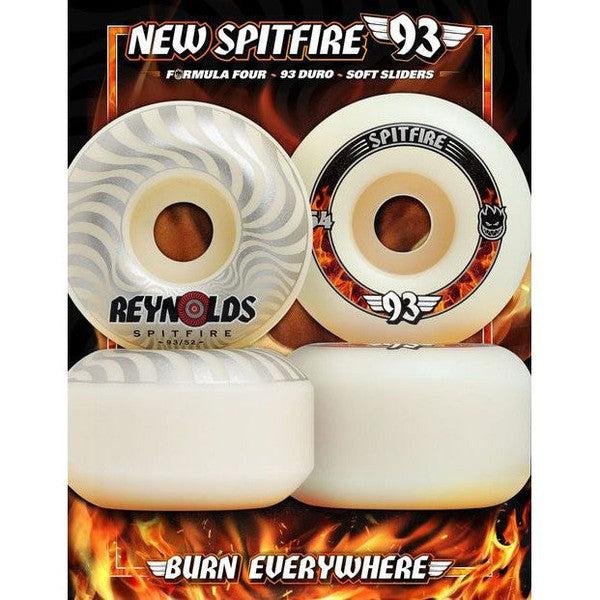 Spitfire Andrew Reynolds Formula Four Classic Wheels 93du 52mm Natural-Black Sheep Skate Shop