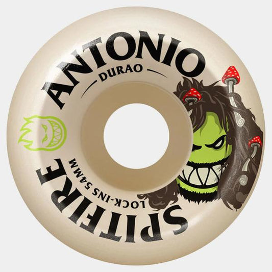 Spitfire Antonio Durao Burn Squad Formula Four Lock-Ins Wheels 99du 54mm-Black Sheep Skate Shop