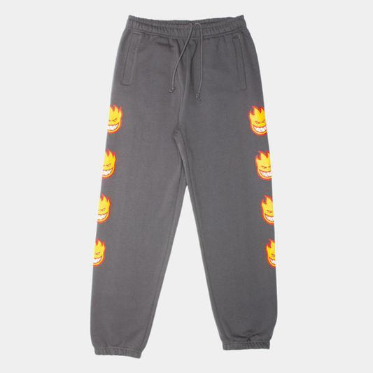 Spitfire Bighead Fill Sweatpants Charcoal - Orange - Red-Black Sheep Skate Shop