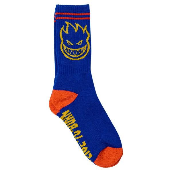 Spitfire Bighead Socks Blue - Yellow - Red-Black Sheep Skate Shop