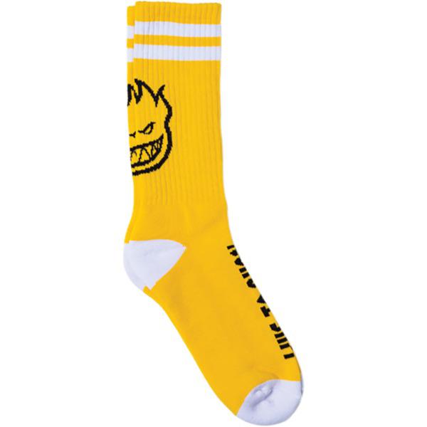 Spitfire Bighead Socks Yellow - White - Black-Black Sheep Skate Shop