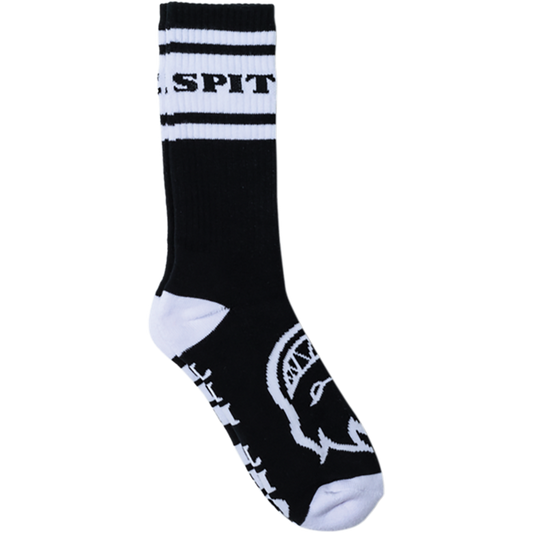 Spitfire Classic '87 Bighead Socks Black - White-Black Sheep Skate Shop