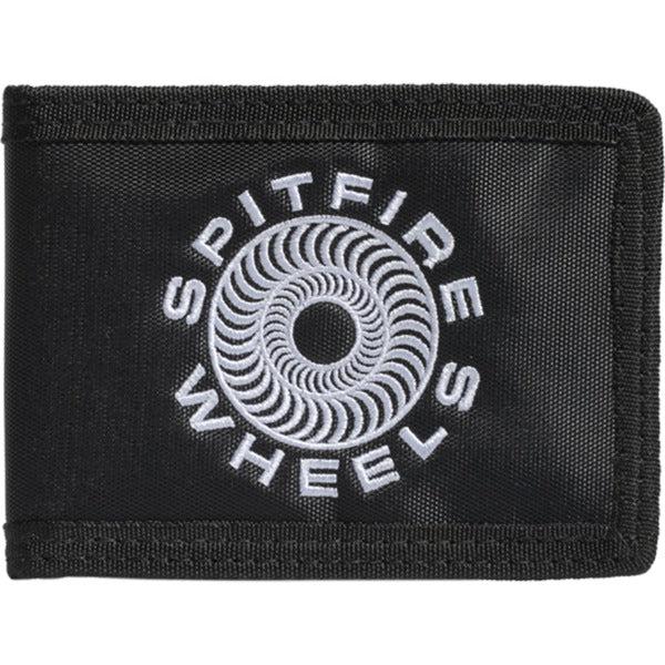 Spitfire Classic '87 Swirl Bi-Fold Wallet Black - White-Black Sheep Skate Shop