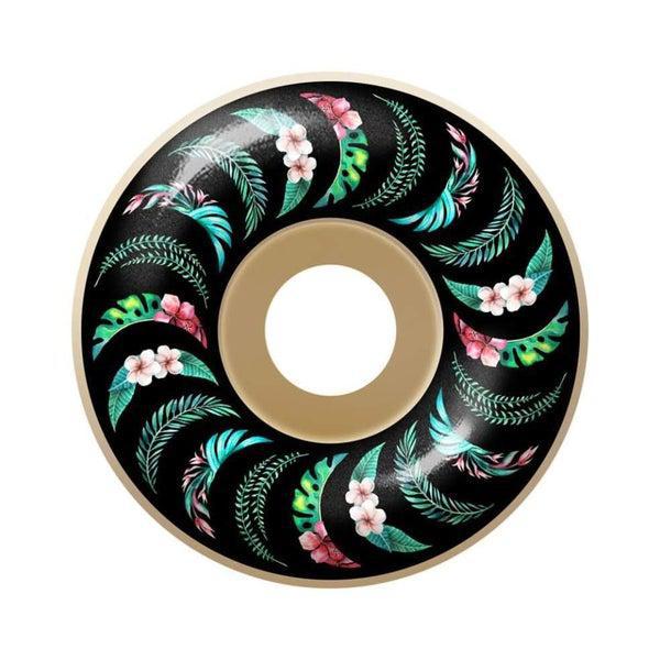 Spitfire Floral Swirl Formula Four Classics Wheels 99du 52mm-Black Sheep Skate Shop