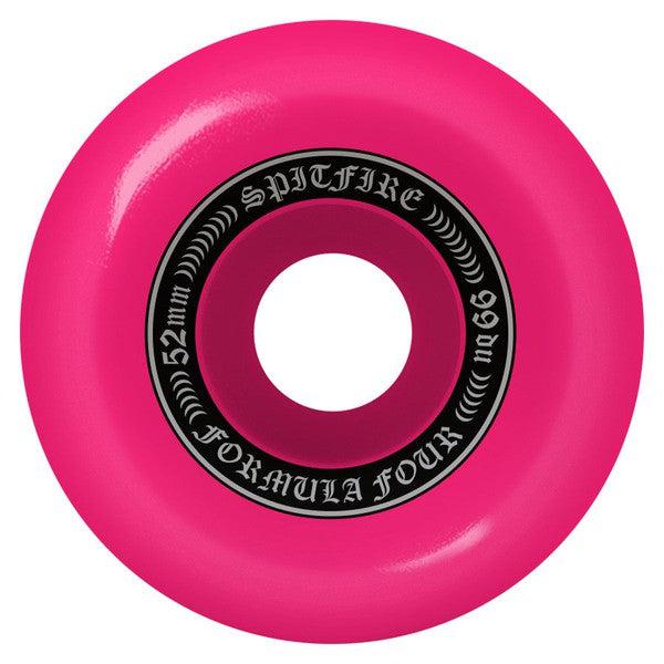 Spitfire Formula Four OG Classics Wheels 99du 52mm Pink-Black Sheep Skate Shop
